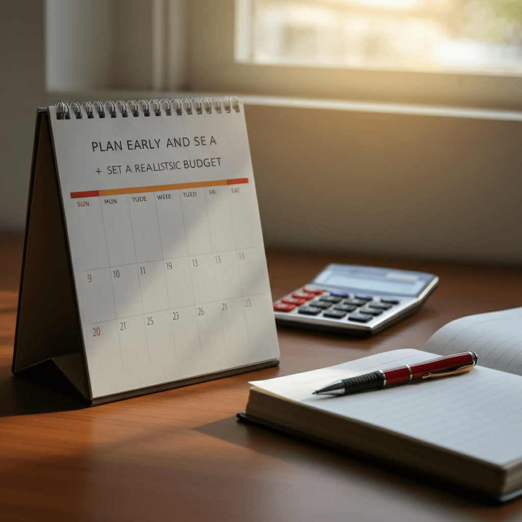 Plan Early and Set a Realistic Budget
