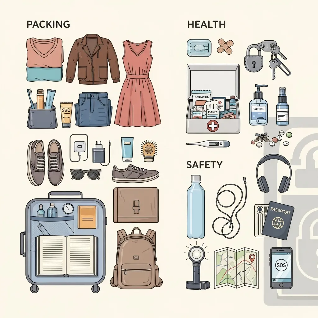 Essential Packing, Health, and Safety Measures