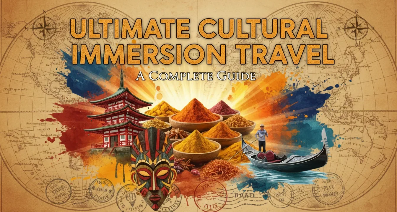 Ultimate Cultural Immersion Travel A Complete Guide