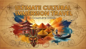 Ultimate Cultural Immersion Travel A Complete Guide