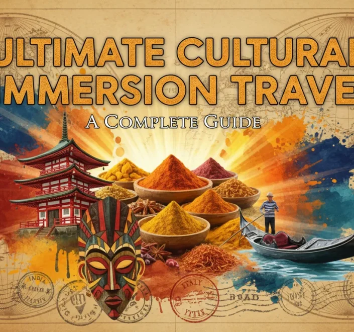 Ultimate Cultural Immersion Travel A Complete Guide