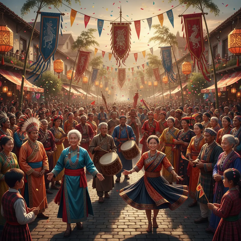 Participating in Festivals and Respectful Traditions
