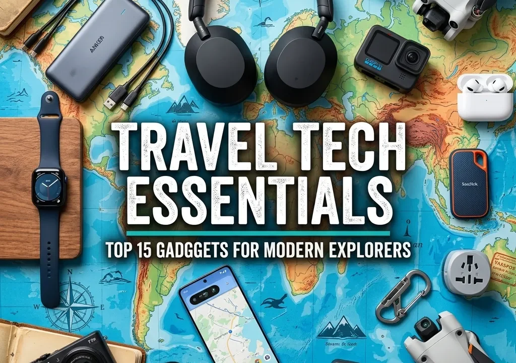 Travel Tech Essentials Top 15 Gadgets for Modern Explorers