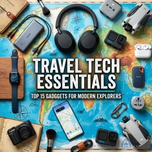 Travel Tech Essentials Top 15 Gadgets for Modern Explorers
