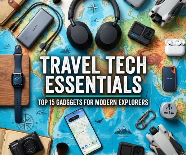 Travel Tech Essentials Top 15 Gadgets for Modern Explorers